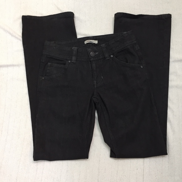 CAbi Denim - CABI bootcut black wash Jeans.